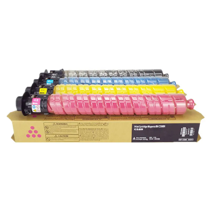 Compatible Ricoh IMC2500 & Lanier IM C2000/2500 CKMY Full Toner Cartridge