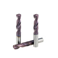 Carbide Twist Drill Bits Right Hand Split Point 135/140 Angle Whistle Notch Shank DIN Standard for Steel Nonferrous Metals