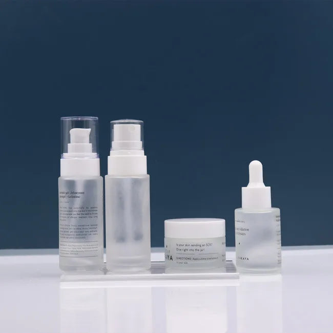 30ml 50ml 100ml 120ml 200ml Empty Frosted Bottles for Cosmetics Skin Care Glass Bottle with Pump Luxury Essential Oil Bottles