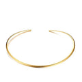 Fashion Simple Stainless Steel Jewelry Collar Choker Necklace Women