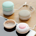 Mobile Phone Cleaning Wipe Brush Cute Macaron Shaped Screens Lens Glasses Wipe Cleaning Tool