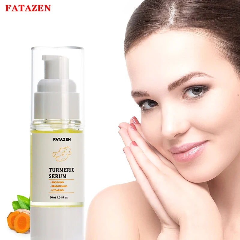 Factory Direct Price Organic  Vitamin C Serum Anti Aging Smooth Skin Repair Damaged Skin Care Turmeric Natural Face Serum
