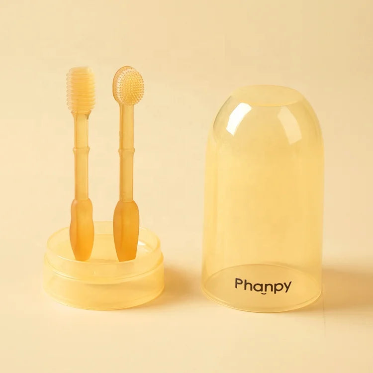 High Quality Custom Bpa Free Soft Toothbrushes Wholesale Baby Silicone Small Toothbrush OEM Special Portable Toothbrush