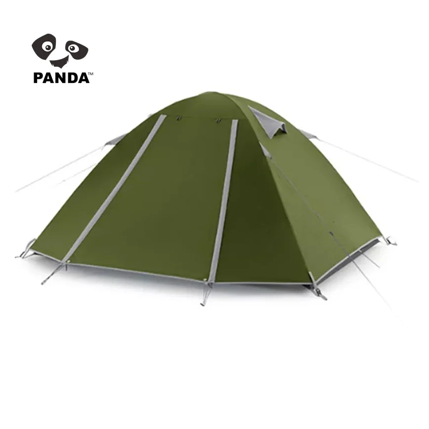 HK 2 Person Ultralight 210D Polyester Double Layer Portable Tenda Camping Automatic Pop up Camping Popup Tent