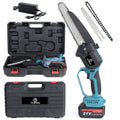 4-bs5 8 Inch Brushless Lithium-ion Rechargeable Battery Industrial DIY OEM Portable 21V Cordless Chainsaw
