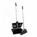 Long Handle Broom and Dustpan Set for  Home Usage Broom and Dustpan