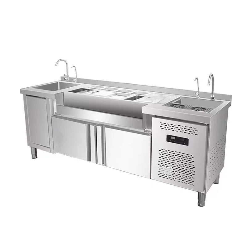 OEM Custom Stainless Steel Cocktail Bartending Station Mobile Station Bartender Cocktail bar Station Bar Equipment for Bars