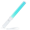 Light up LED Glow Stick 13.8 Inch Battery Powered LED Glow Wand 15 Colors Changeable Cheer Flashing Tube for Party Carnival Use