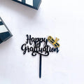 Acrylic Cake Topper Cake Decoration Card Student Graduation Ceremony Cake Topper for Graduation Party Decorations