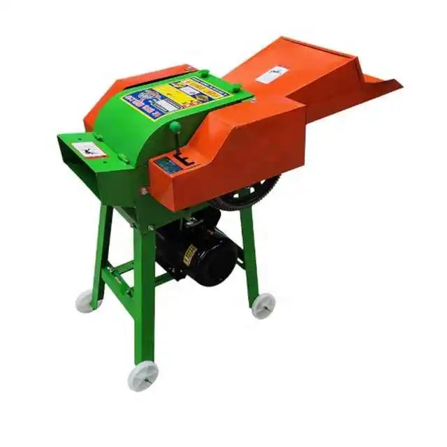 Electric 220V Corn Silage Cutter Household Small Corn Straw Mower New Chaff Cutter