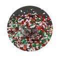Xucai Glitter Crafts Fine Glitter Christmas Shape Mix Chunky Glitter Plastic Party Decorations Bio Promotional Party Supplies