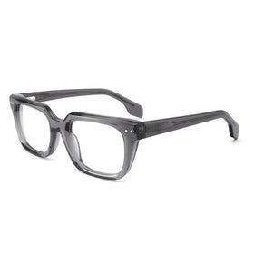 2024 New Fashion Custom Logo Classical Thickened Plate Eyeglasses Frame Square Acetate Optical Glasses Frame
