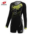 Women's Outdoor Sports Beach Volleyball Uniform Breathable Printed Adult Volleyball Clothes