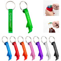 Custom Logo Compact Mini Portable Aluminum Bottle Opener Pocket Keychain for Promotional Activities