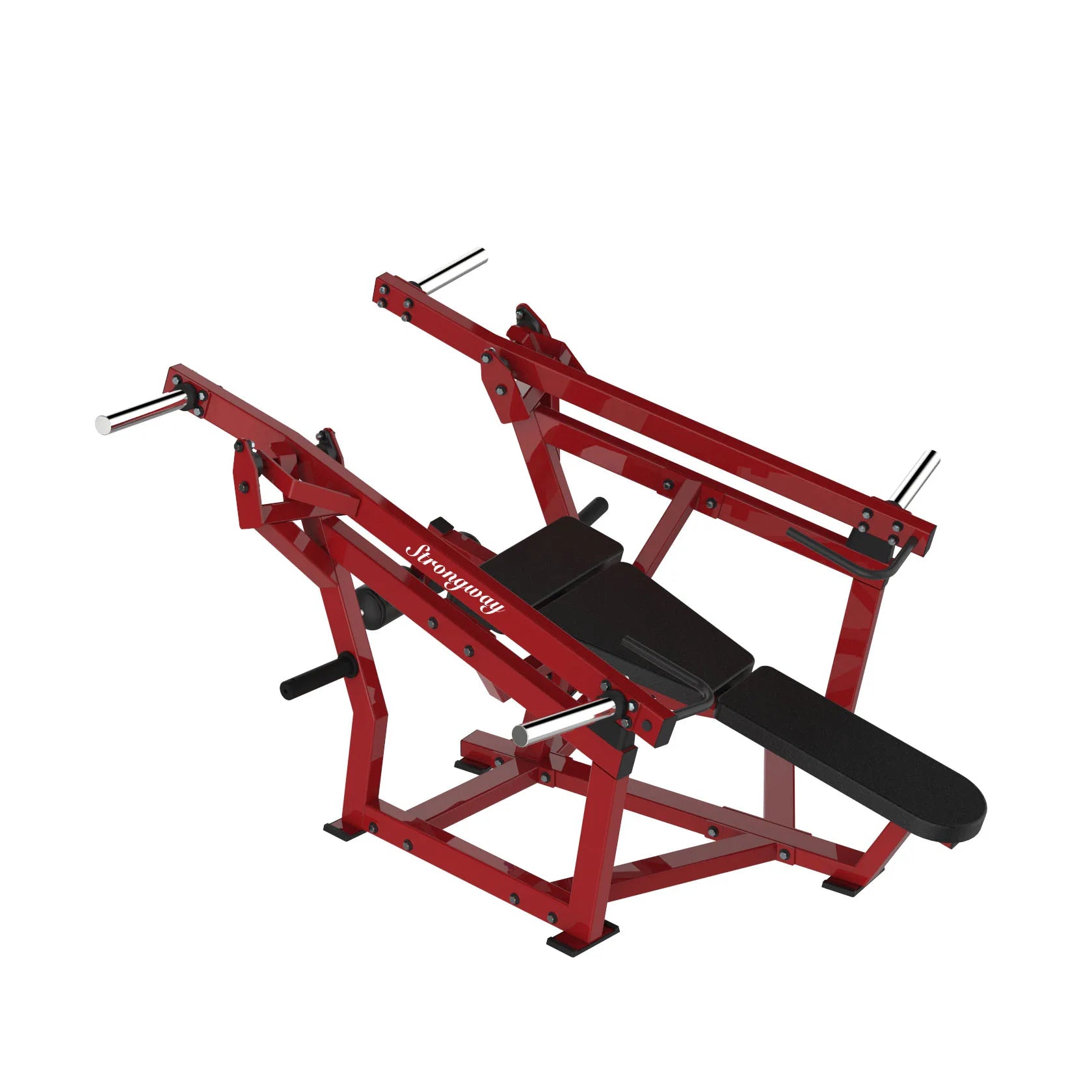 2022 New Design Building Sport Equipment Training Gym Fitness Exercise Machine Plate Loaded Iso-lateral Decline Press Bench