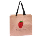 OEM/ODM Wholesale Eco-Friendly Reusable Large Recycle Grocery Bag Custom Logo Plaid Print PP Woven Fabric Shopping Bag