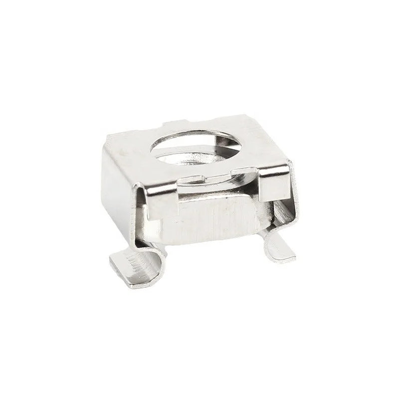 Shell Stainless Steel Floating Clip Nut Spring Lock Cage Nut  Zinc Plated Square Cage Nuts M8 M10 M12