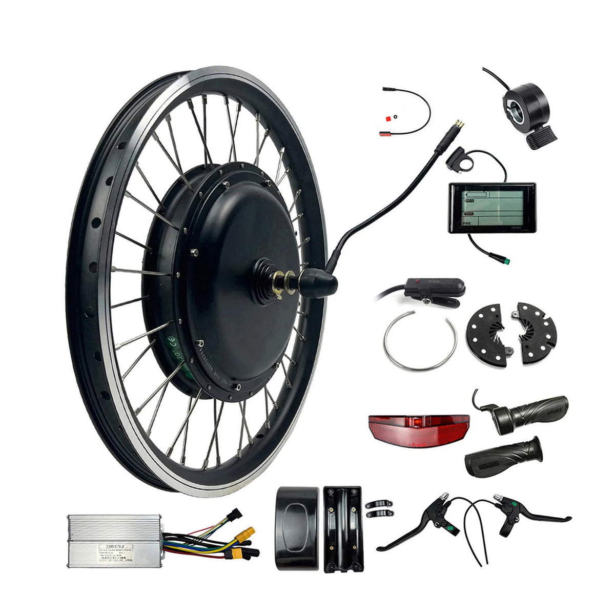 1500w Ebike Conversion Kit High Speed Electric Motors for Bicycles Bike Engine Kit