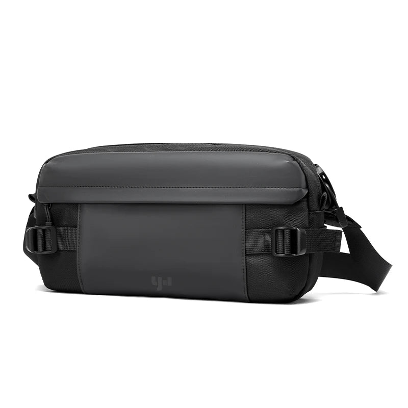 YMOIAT Vintage National Summer Fashion Letter PVC Leather Men's Lightweight Durable Waterproof Messenger Crossbody Bag