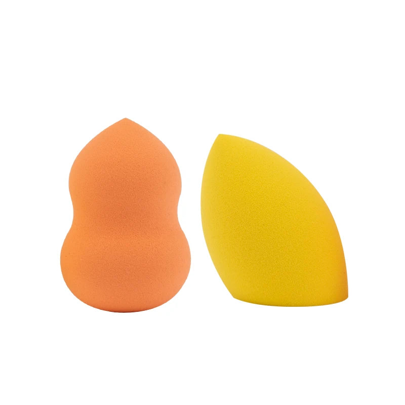 2pcs Set Blending Makeup Blender Puff Powder Puff Face Beauty Sponge Makeup Sponges