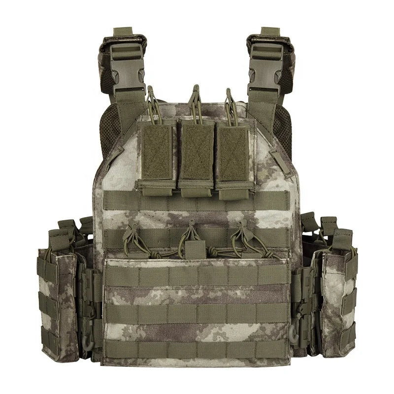 YAKEDA Quick Release Protective Camouflage Plater Carrier OCP Chaleco Tactico Tactical Vest