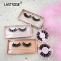 Wholesale 20mm Full Strip Fluffy Eyelashes 3D 5D Faux Mink Private Label Lashes Vendor Wholesale 25mm Lashes with Private Label