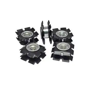 Wholesale Stainless Steel Carbon Steel Star Nuts M5 M6 M8 M10 M12 Inner Thread Adapter Filter Tube Star Nut