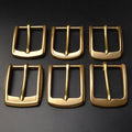 Deepeel KY501 4CM Belt Accessories Various Solid Brass Belt Buckles Belt Head Accessories Jean Waist Adjustment Buckle