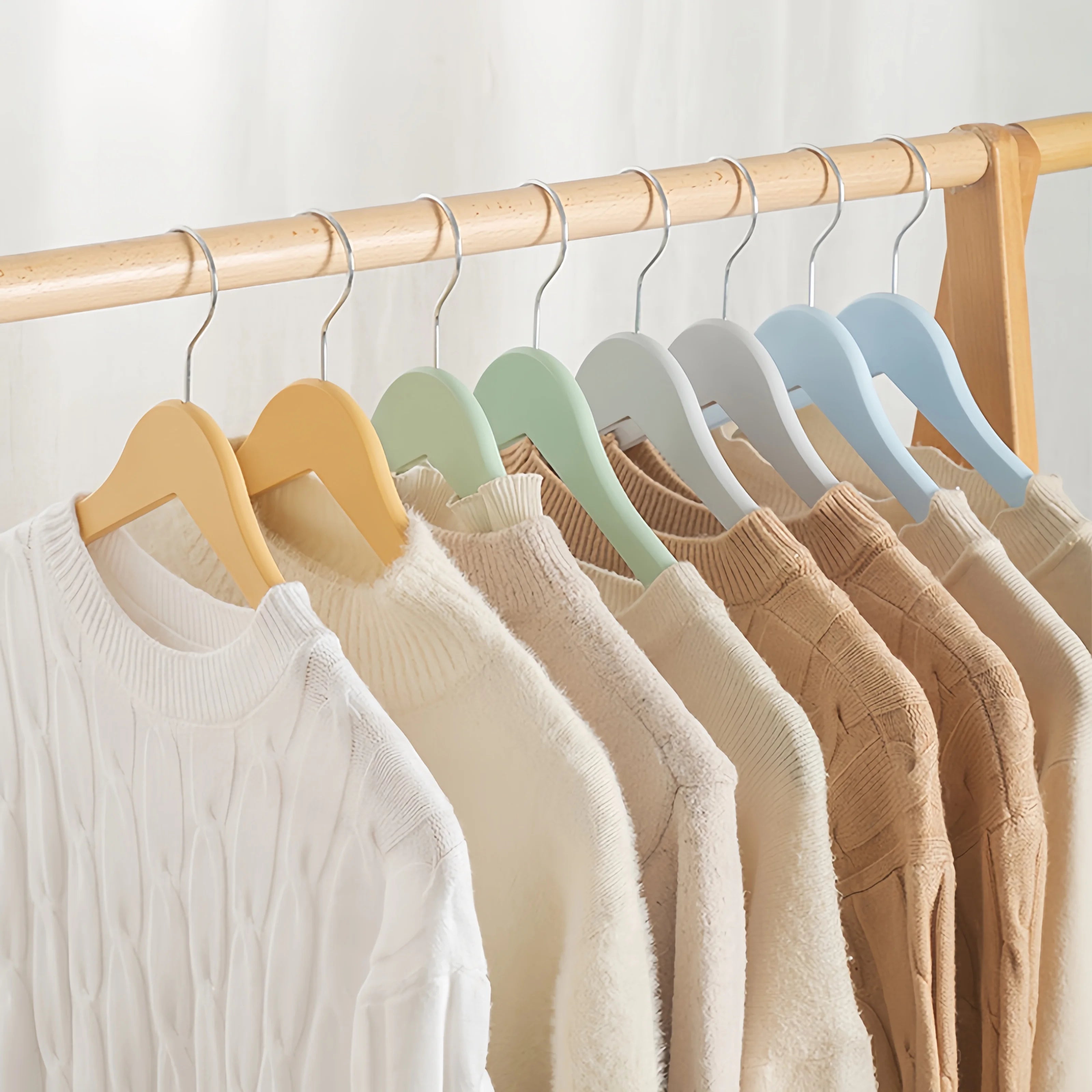 Factory Wholesale Colorful Plastic Hangers Clothing Hangers Suit Non-slip Coated Hanger
