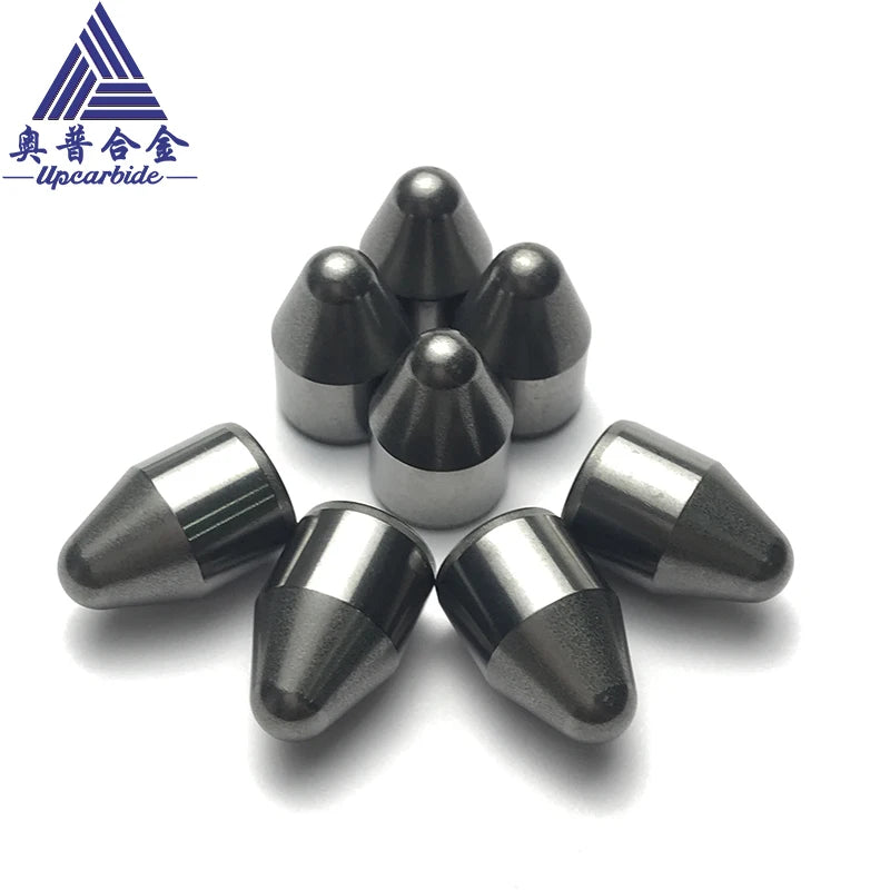 Dia.12*18mm Tungsten Carbide High Pressure DTH Drill Bits Spherical Button Mining Teeth Tool Parts OEM YG8C 88.5HRA Hardness