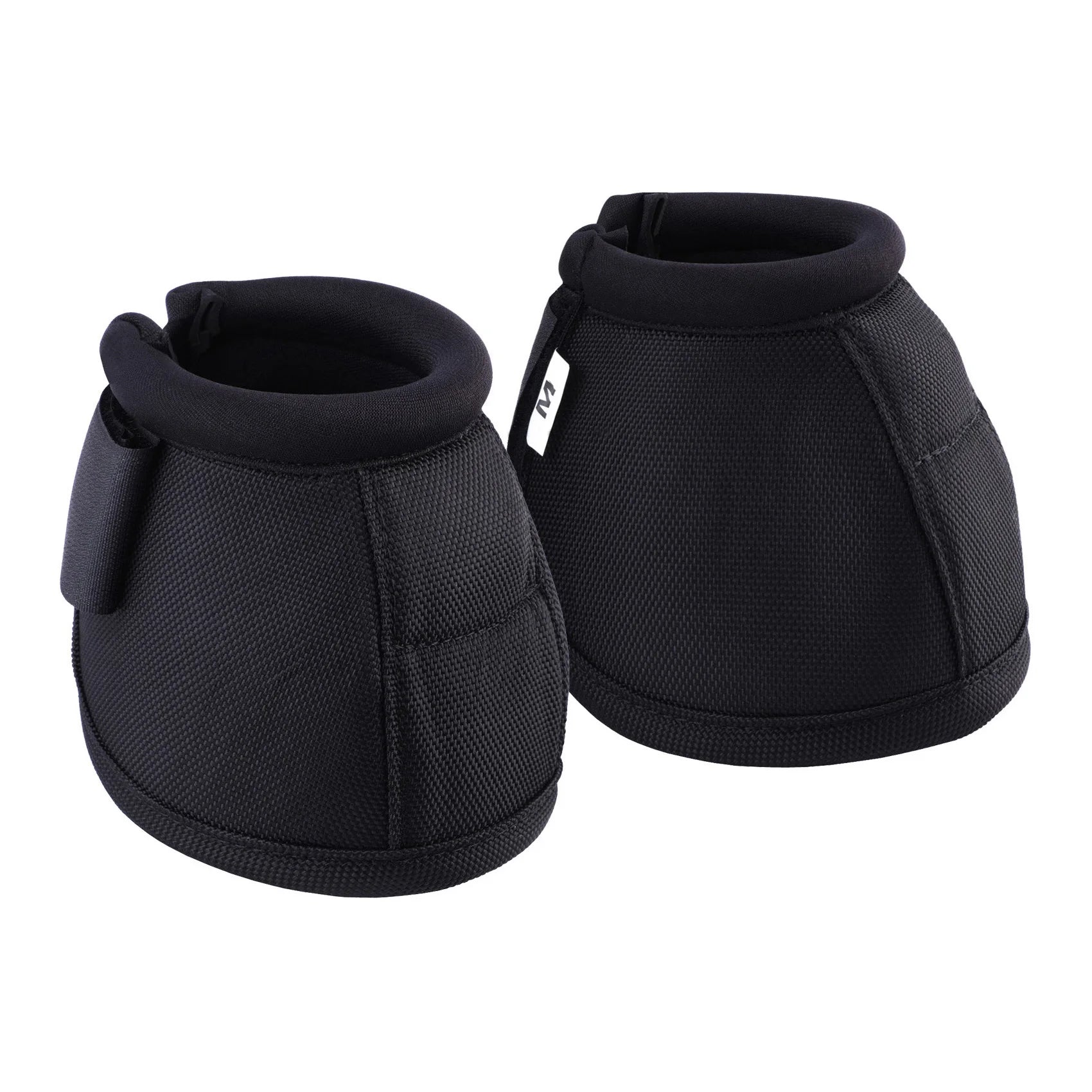 2520D Eco-Friendly Horse Bell Boots with Neoprene Lining No-Turn Design for Hoof Overreach Protection-Purple
