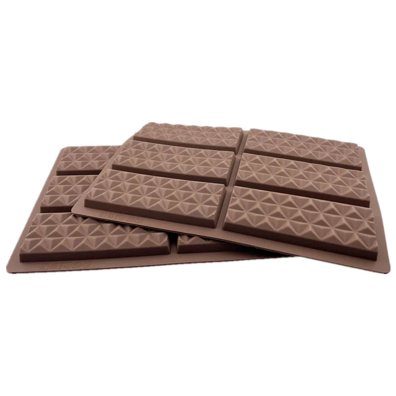 Wholesale Chocolate Bar Silicone Molds Food Grade Chocolate Baking Molds