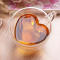 Creative Eco-friengly 150ml 250ml Borosilicate Heat Resistant Double Layer Glass Cup with Handle