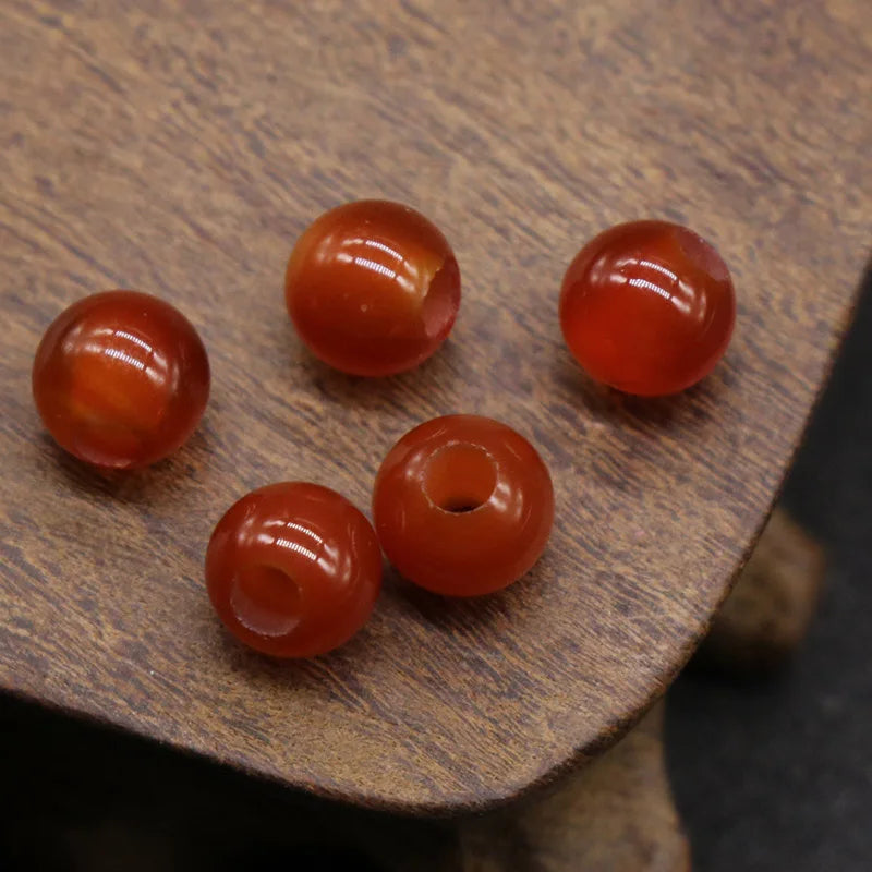 DIY Wholesale Carnelian Gemstone Loose Beads Lapis Lazuli Crystal Beads