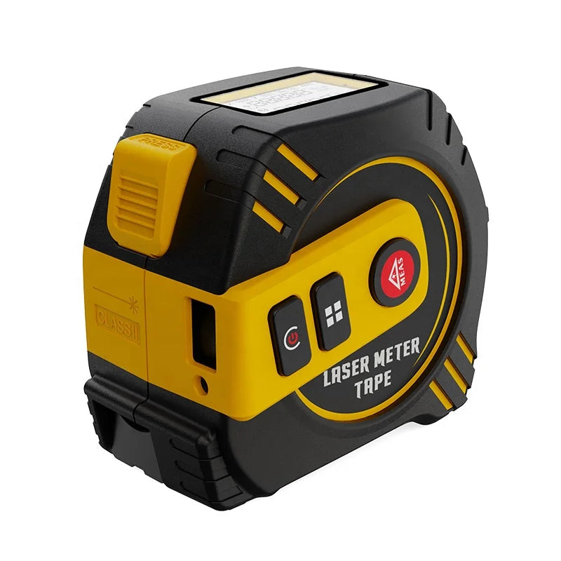 OEM ODM 40M Metric Digital Laser Tape Measure with Auto Lock 300mAh Battery-5m Steel Blade