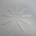 Factory Direct Sell Biodegradable Disposable Party Ice Cream White Paper Spoon