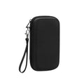 COTECi Portable Electronics Storage Bag Multifunctional EVA Cotton Cable Organizer Zipper for Headset U Disk Charger Travel Cord