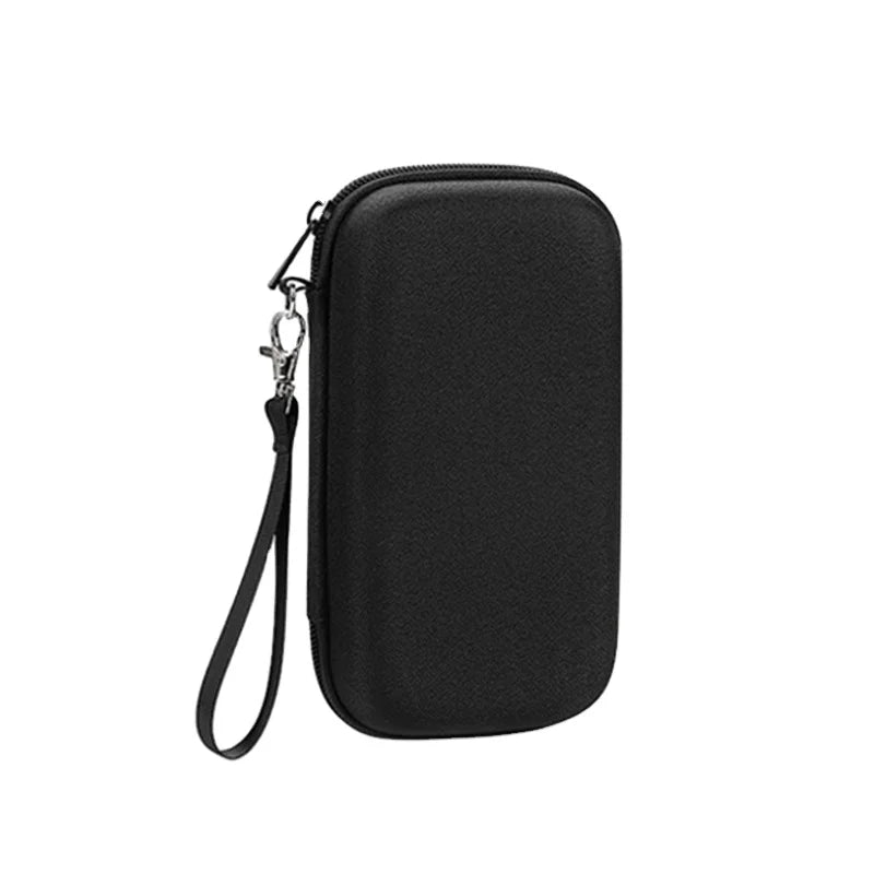 COTECi Portable Electronics Storage Bag Multifunctional EVA Cotton Cable Organizer Zipper for Headset U Disk Charger Travel Cord
