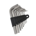 CHAJANE Allen Wrench Set 1/16-3/8 L Shape - High Precision â‰¤0.005mm RoHS Certified Portable Hex Key Tool