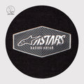 Yunshang 2022 Heat Transfer TPU Patch for Football Jersey 3D Embossed Star Logo High Frequency TPU UV Transfer  for Jerseys