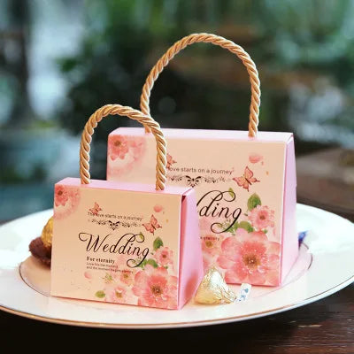 Wholesale New Creative Portable Candy Box Wedding Gift European Candy Box
