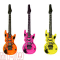 Wholesale factory inflatable eco friendly PVC inflatable music instrument guitar for kids