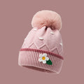 Fashion Autumn Custom Unisex Warm Kids Knitted Windproof Winter Children Beanie Hats