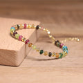 Classic Boho Colorful High Quality Dainty Elegant Healing New Trendy Fashionable Beaded Bracelets Natural Stones Unisex Gift