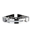 Modern Stainless Steel Wall Mounted Shower Hanger Rack Corner Bathroom Shelf Stainless Steel for Hotels Kitchens