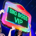 Wholesale Modern Neon Signled Scrolling Message Board Foldable Bottle Service Sign Stand Display Board for Night Clubs