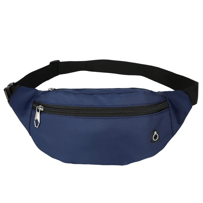 Custom Waterproof Lightweight Outdoor Fitness Fanny Pack Fashion Sports Running Waist Tiny Belt Bag Pouch