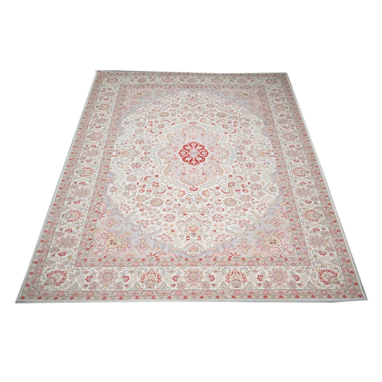 Factory Wholesale Polyester Printed Kashmir Living Room Furry Rug