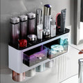 Hot Sale Portable Wall-Mounted Organizer with Cosmetic Drawer Minimalist Style Plastic Holder
