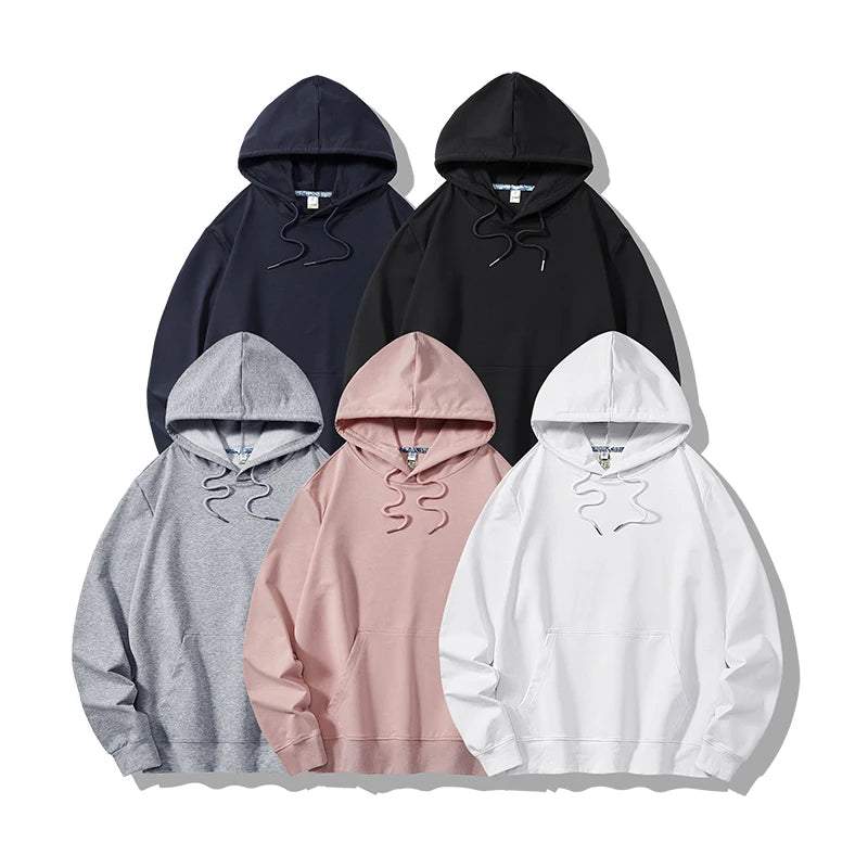 Custom Logo Breathable Vintage Oversize Blank Unisex Plain Cotton Hoodies Custom Logo Printed Men Hoodies